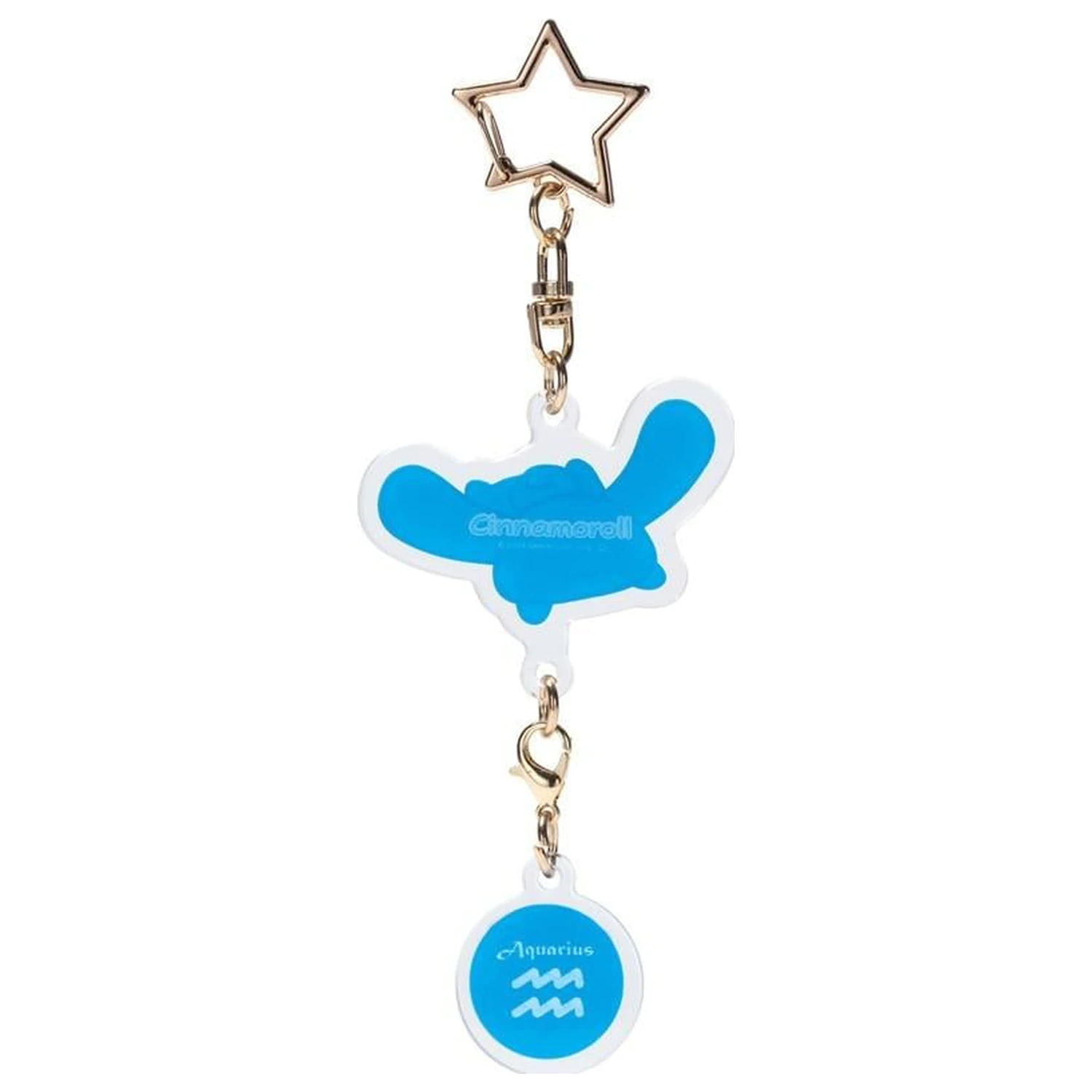 Hello Kitty Cinnamoroll Aquarius Astrological Symbol prívesok na kľúče produktová fotografia