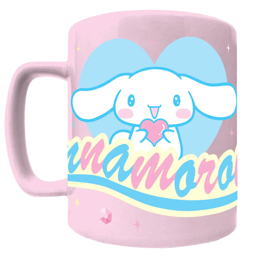 Hello Kitty Cinnamoroll chlpatý hrnček 440 ml produktová fotografia