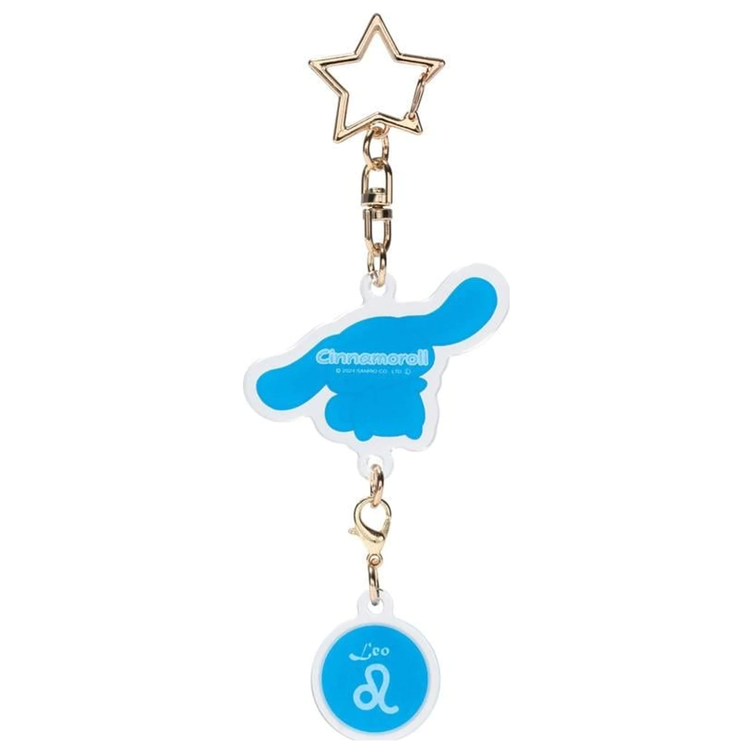 Hello Kitty Cinnamoroll Lev Astrologický Symbol Kľúčenka produktová fotografia