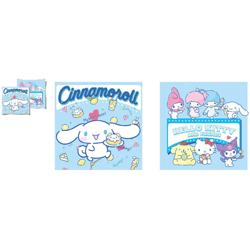 Hello Kitty Cinnamoroll vankúš produktová fotografia