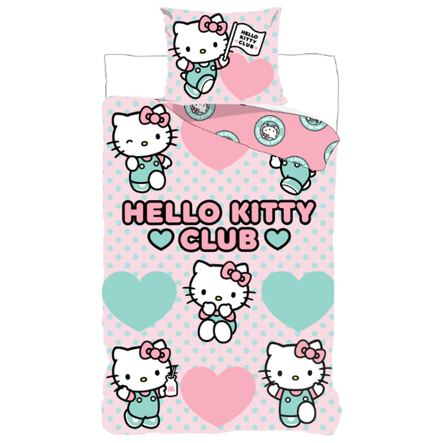 Hello Kitty Club Children's, Preschooler obliečka na perinu produktová fotografia