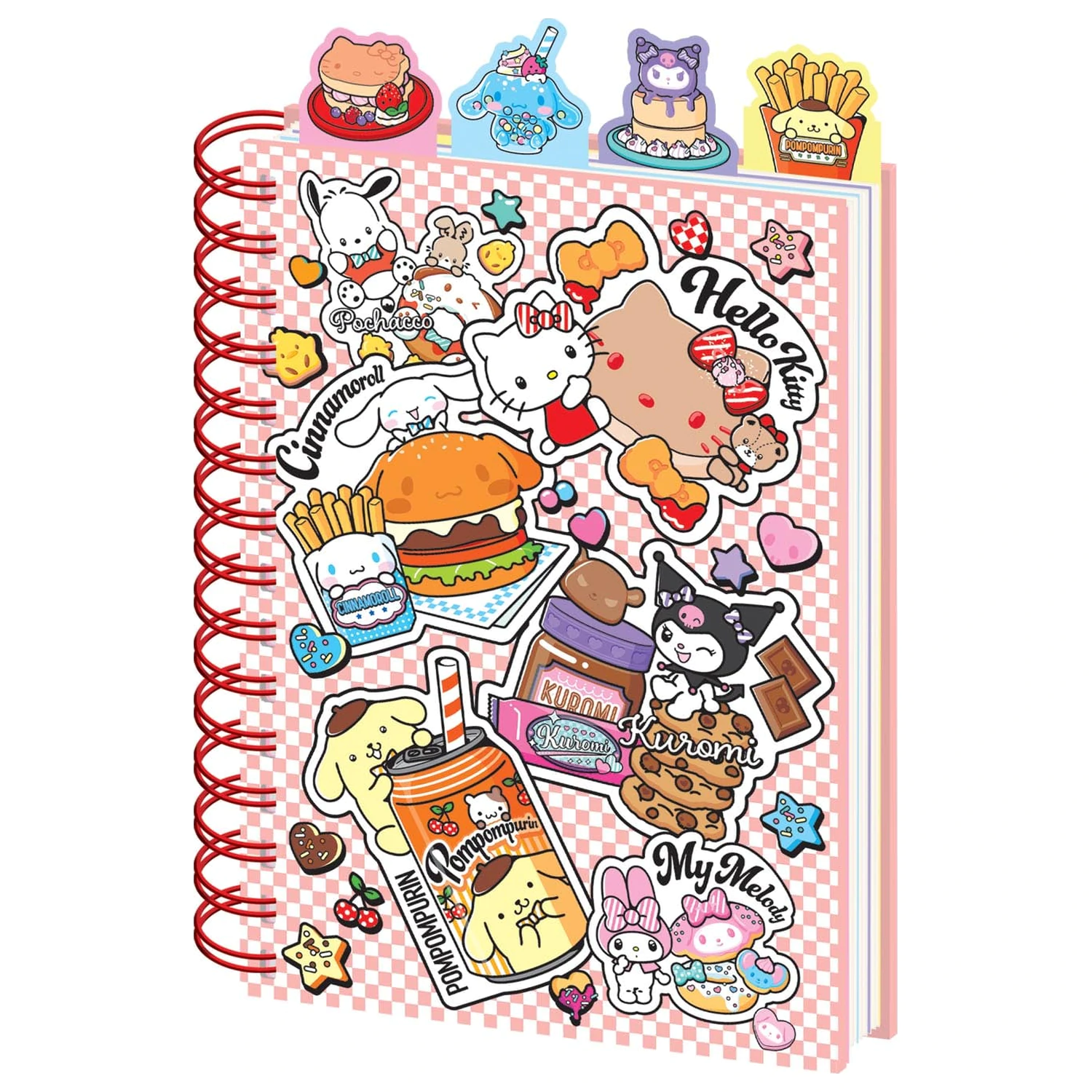 Hello Kitty Diner A5 projektový zápisník produktová fotografia