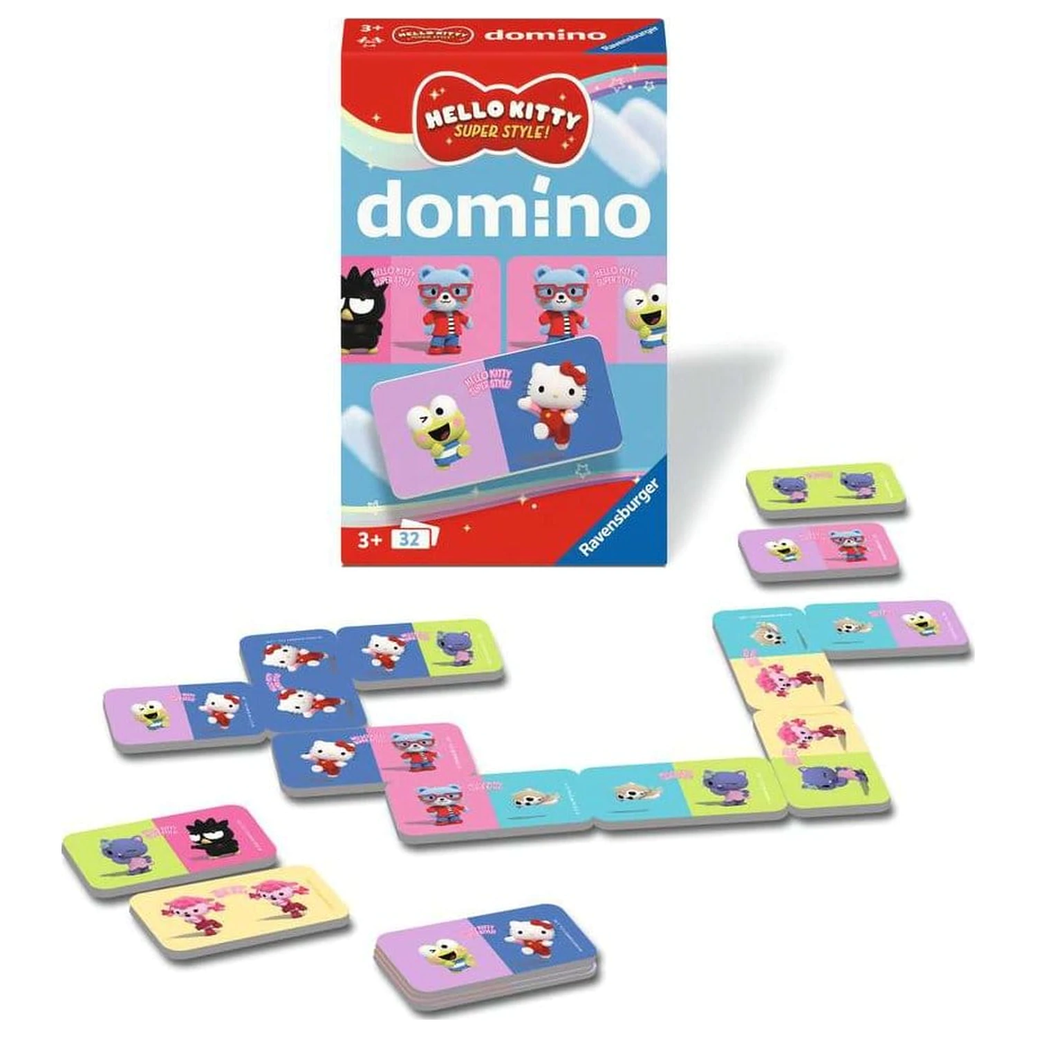 Hello Kitty Domino hra produktová fotografia