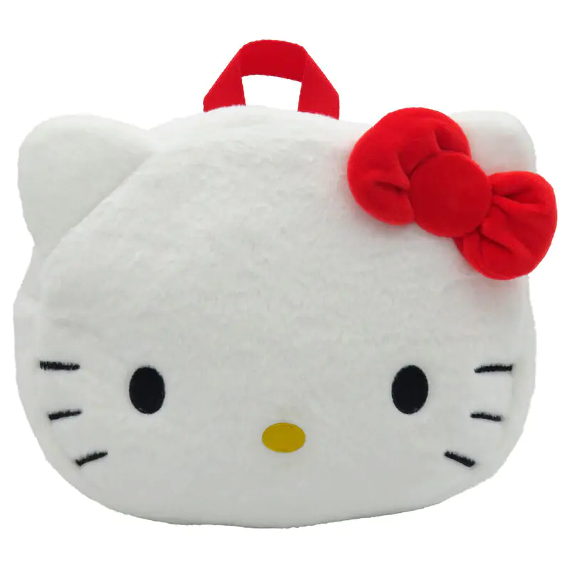 Hello Kitty face plyšový ruksak 24cm produktová fotografia