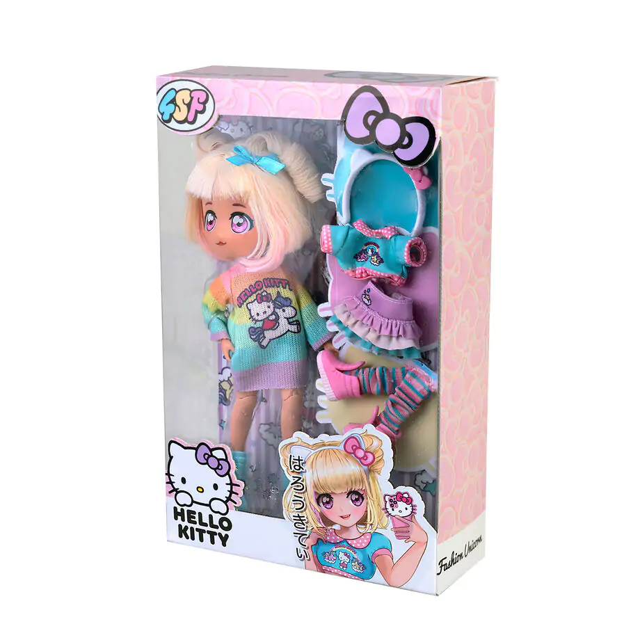 Hello Kitty Módne Jednorožce Manga bábika produktová fotografia