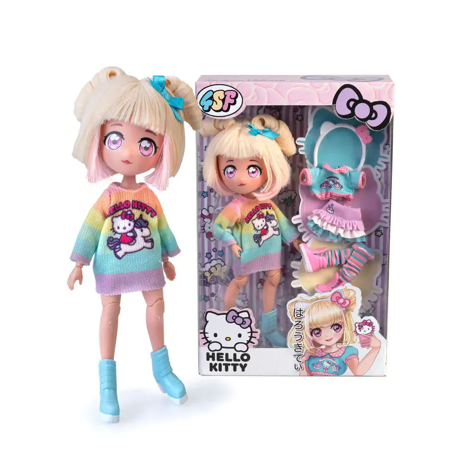 Hello Kitty Módne Jednorožce Manga bábika produktová fotografia