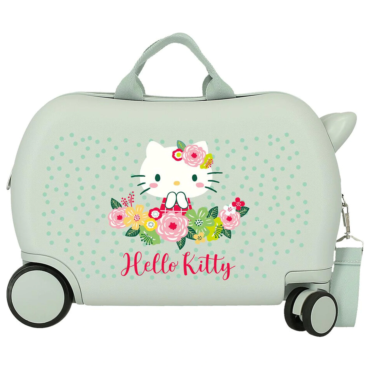 Hello Kitty Floral ABS trolley kufor 45cm produktová fotografia