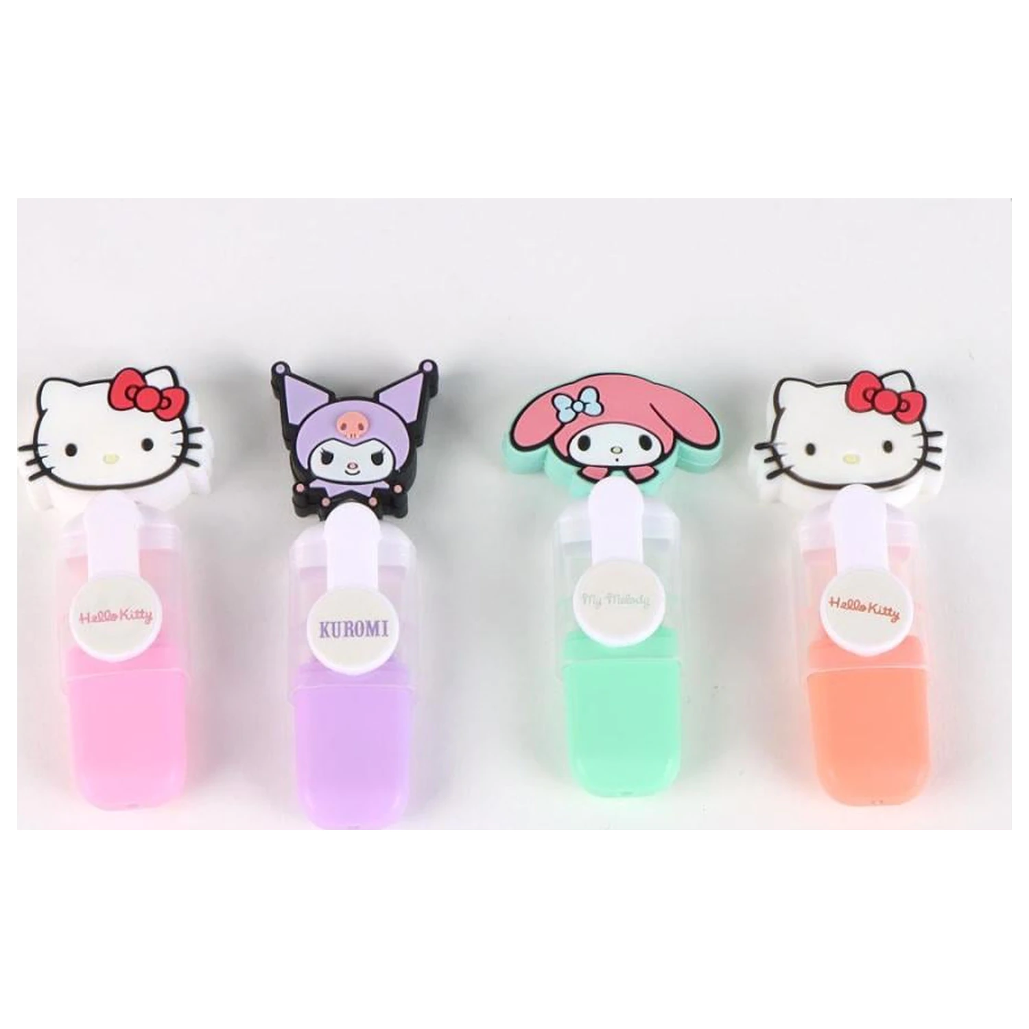 Hello Kitty & Friends Balenie 4 mini zvýrazňovačov Head produktová fotografia