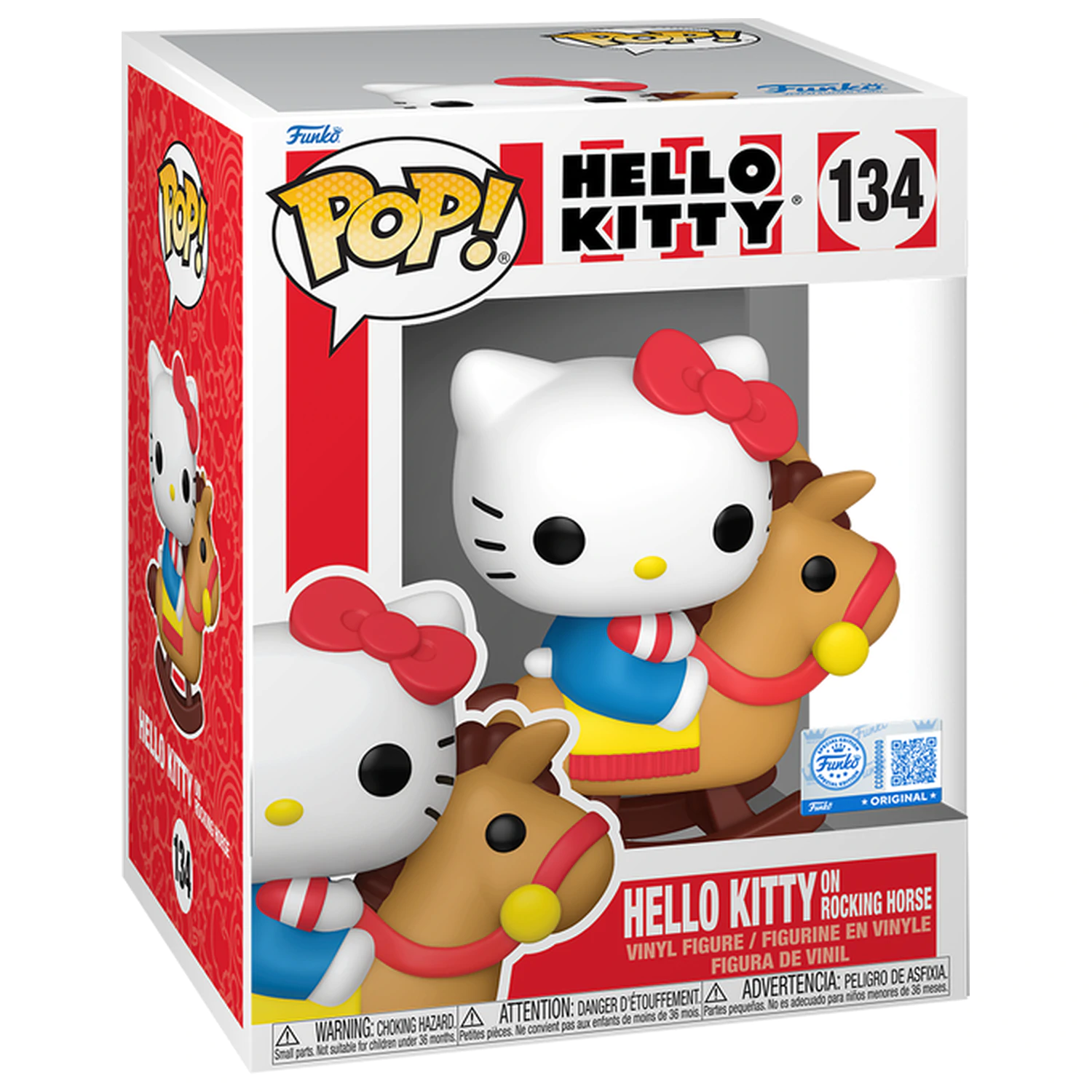 Hello Kitty Funko POP! Premium Hello Kitty na hojdacom koni produktová fotografia