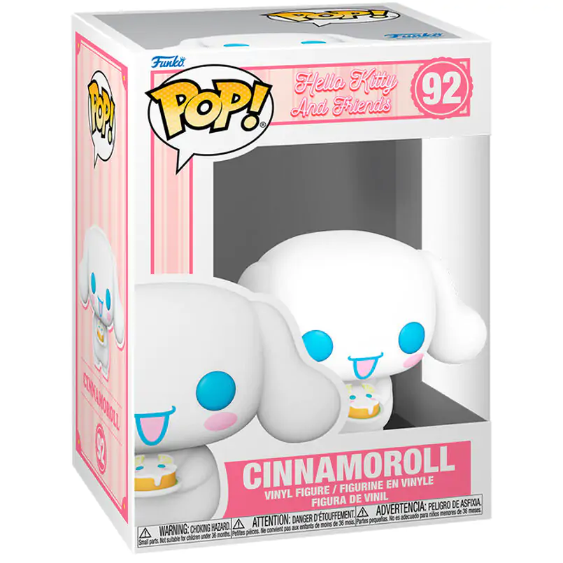 Hello Kitty Funko POP! Sanrio vinylová figúrka Cinnamaroll s dezertom 9 cm produktová fotografia