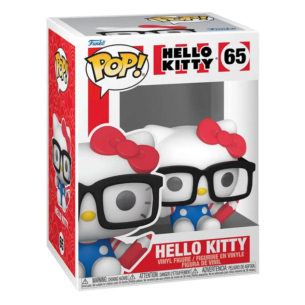 Hello Kitty POP! Sanrio vinyl figúrka Hello Kitty Nerd 9 cm termékfotó