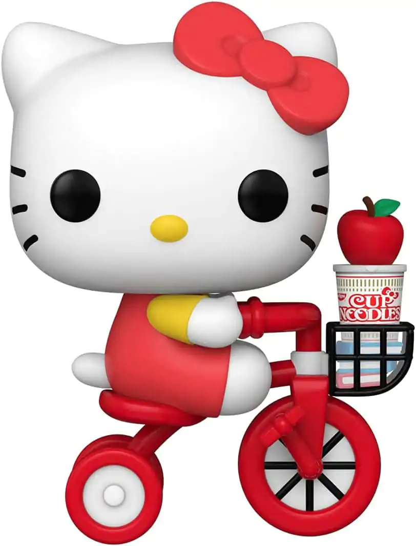 Hello Kitty POP! Sanrio Vinyl Figure HKxNissin- HK on Bike 9 cm produktová fotografia