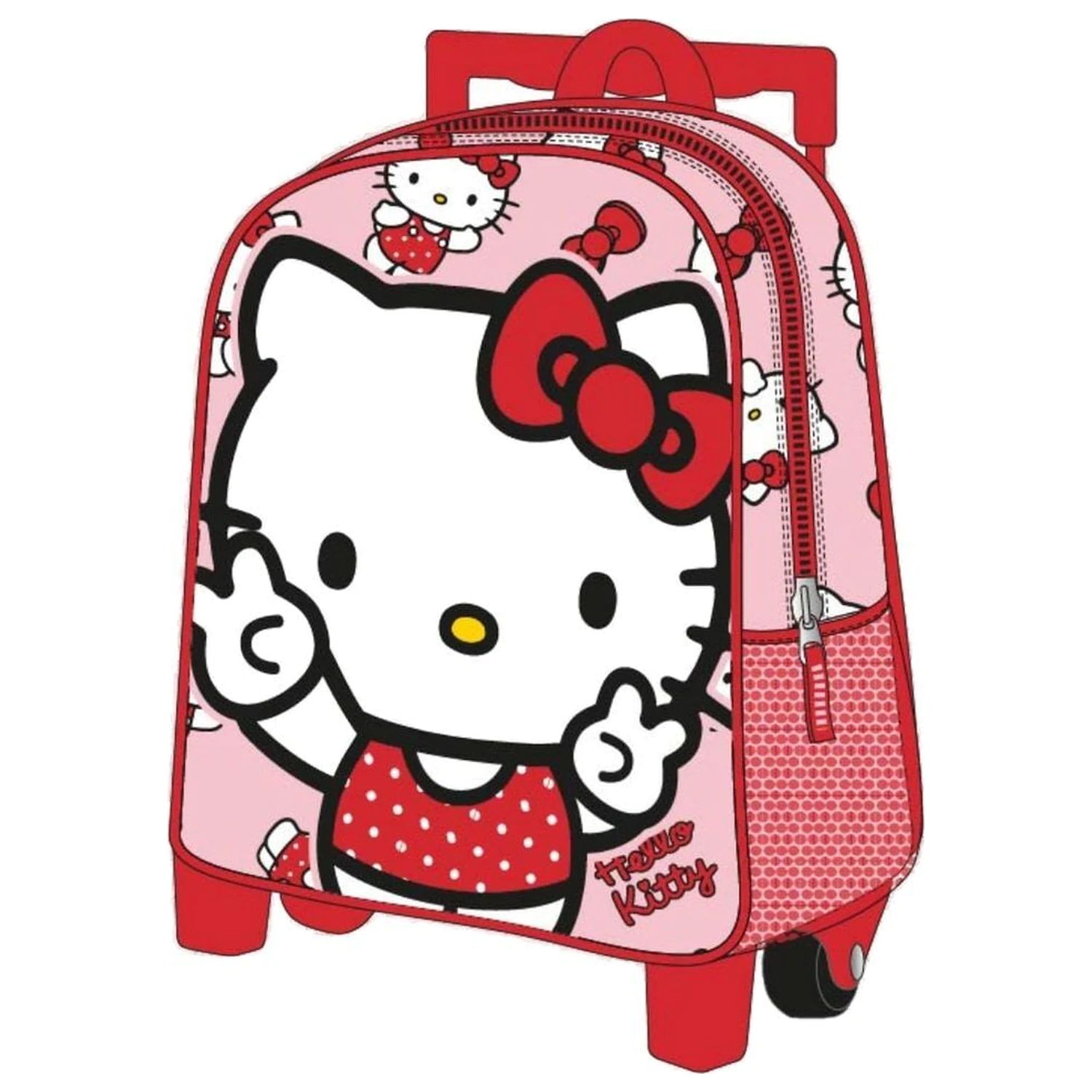 Hello Kitty batoh na kolieskach 29 cm produktová fotografia
