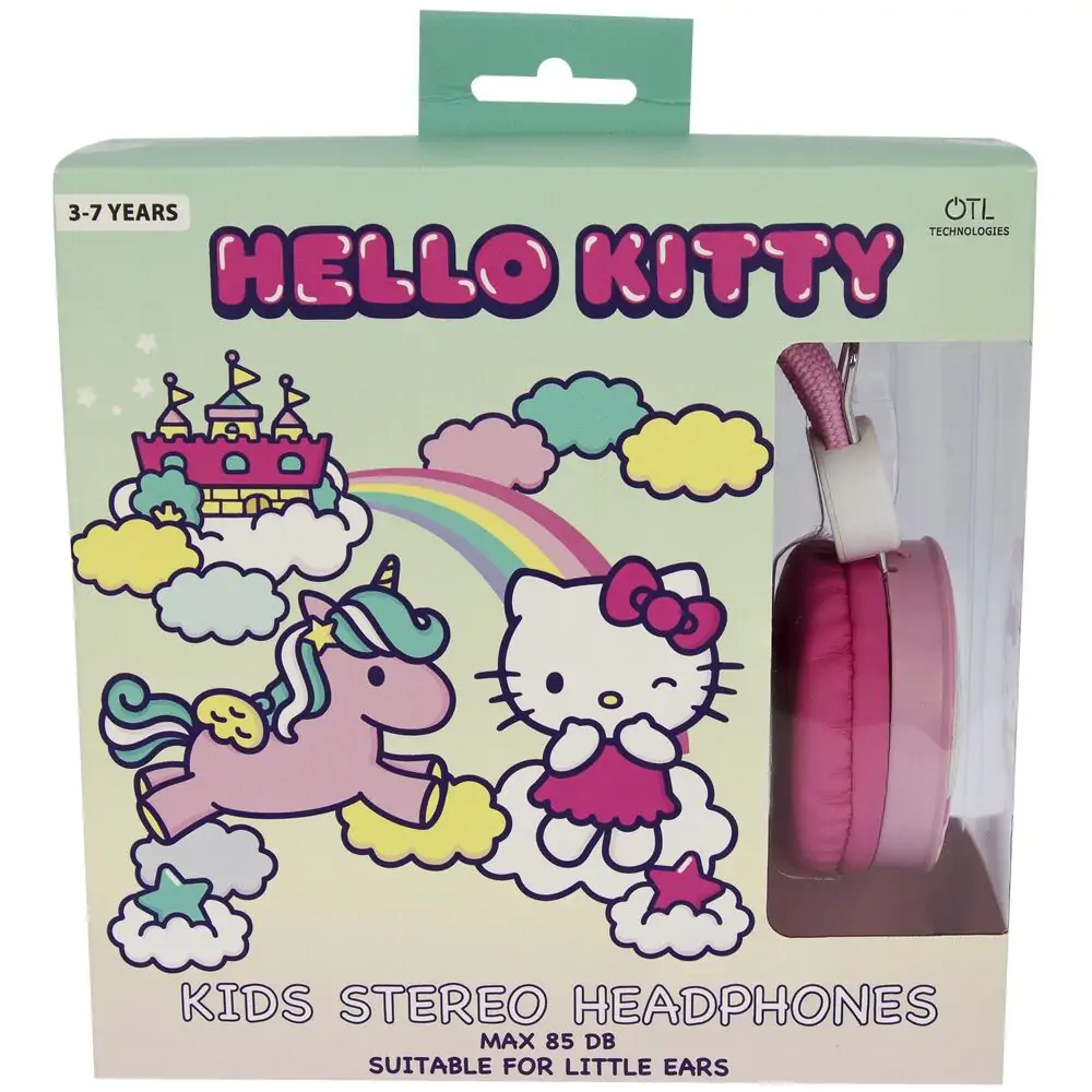 Hello Kitty core detské slúchadlá produktová fotografia