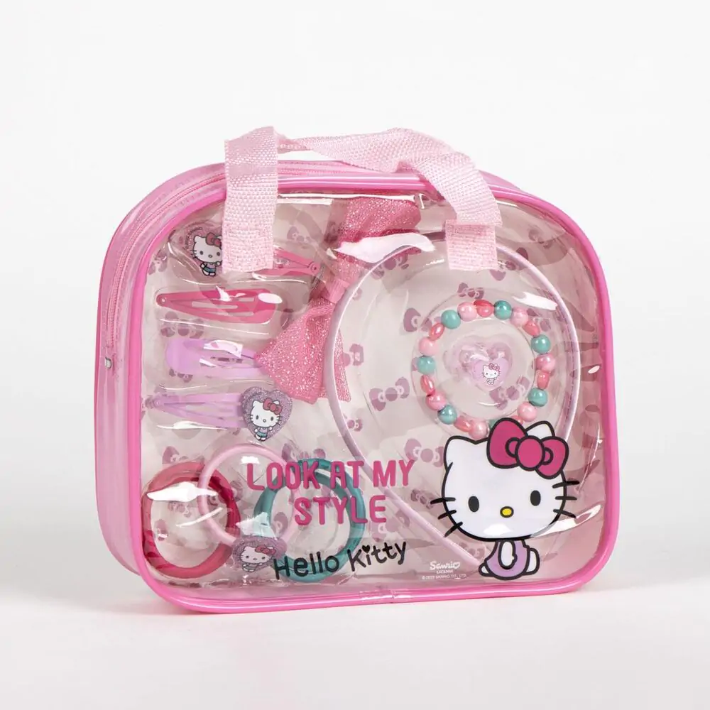Hello Kitty balenie kozmetických doplnkov produktová fotografia
