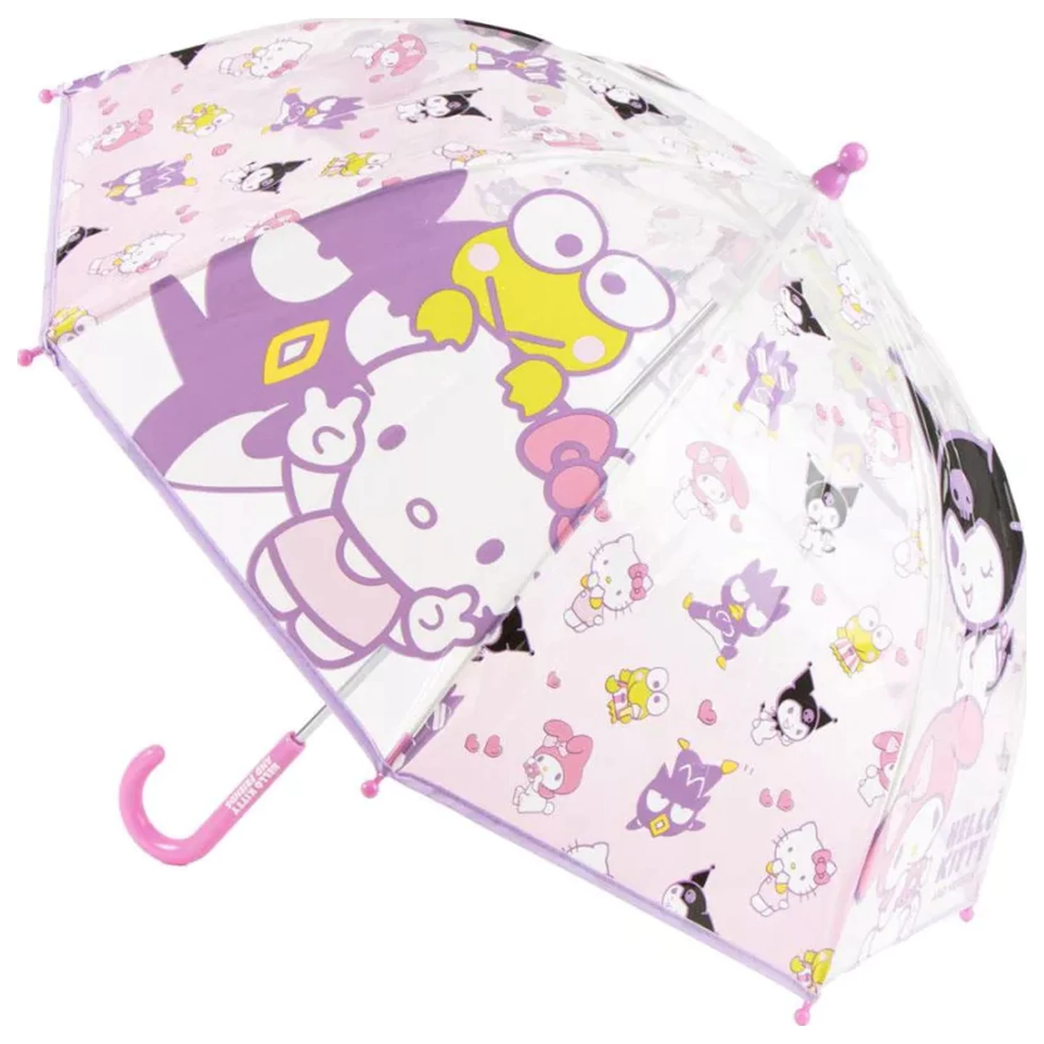 Hello Kitty Happy Friends Detský Priehľadný Dáždnik produktová fotografia