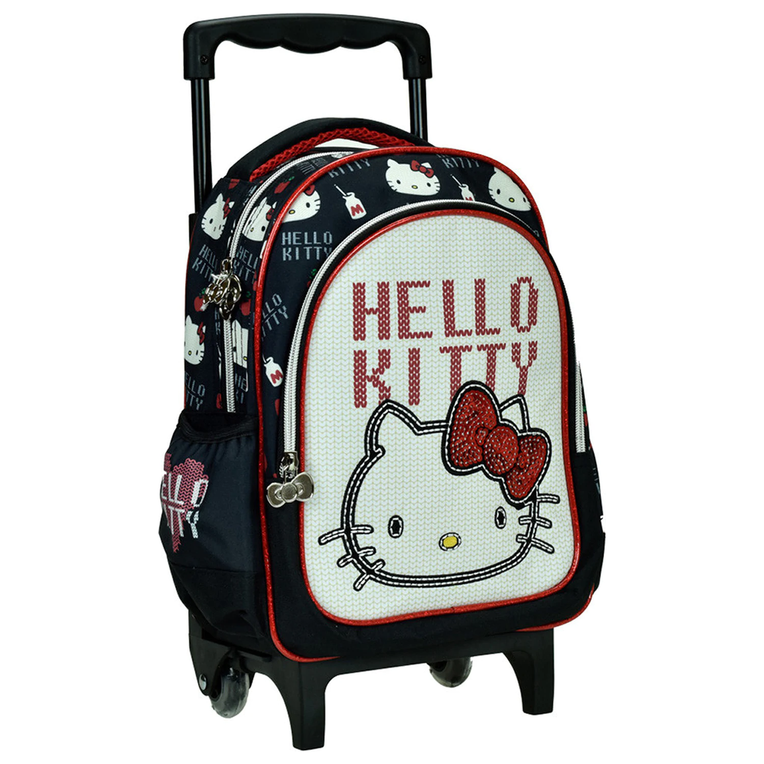 Hello Kitty Heart Rolling Predškolský batoh, taška 30 cm produktová fotografia