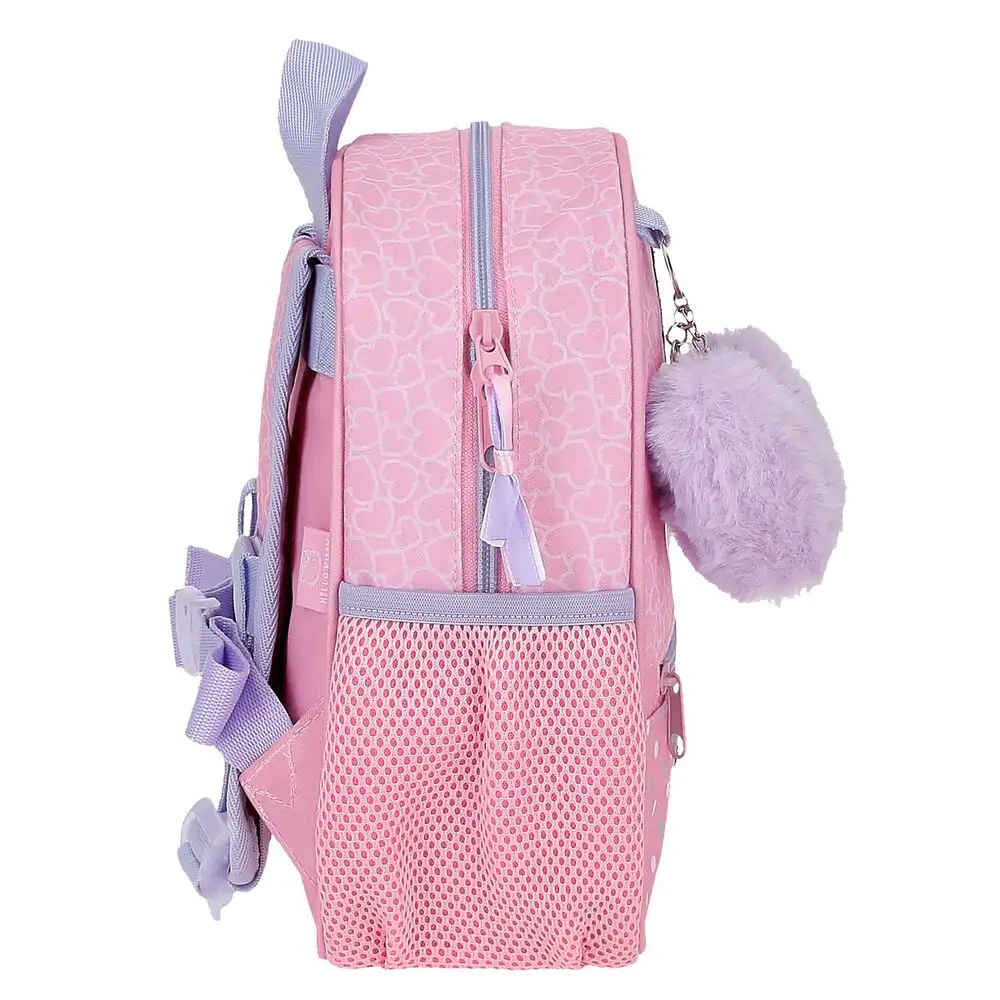 Hello Kitty Hearts & Dots prispôsobiteľný batoh 25cm produktová fotografia