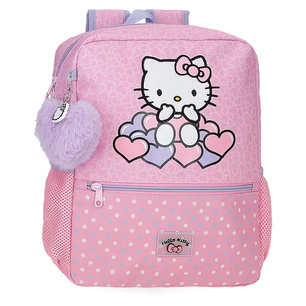 Hello Kitty Hearts & Dots prispôsobiteľný batoh 33cm produktová fotografia