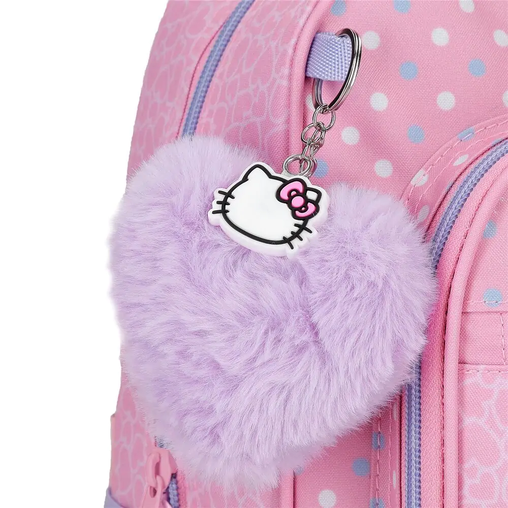 Hello Kitty Hearts & Dots prispôsobiteľný batoh 38cm produktová fotografia
