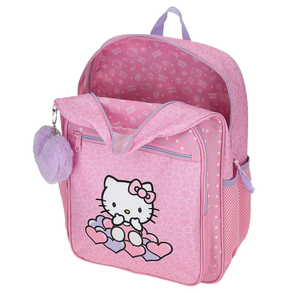 Hello Kitty Hearts & Dots prispôsobiteľný batoh 38cm produktová fotografia