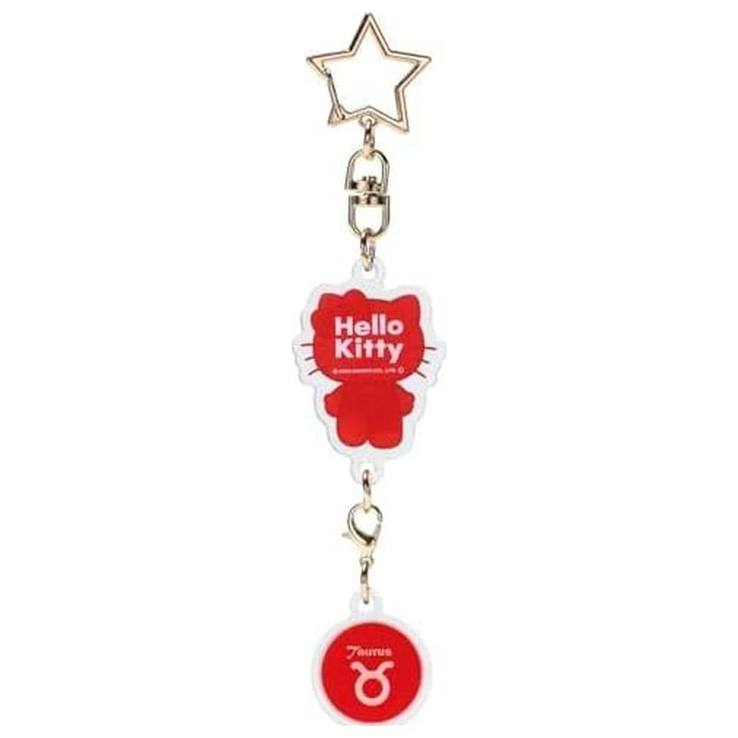 Hello Kitty Hello Kitty Taurus Astrological Symbol prívesok na kľúče produktová fotografia