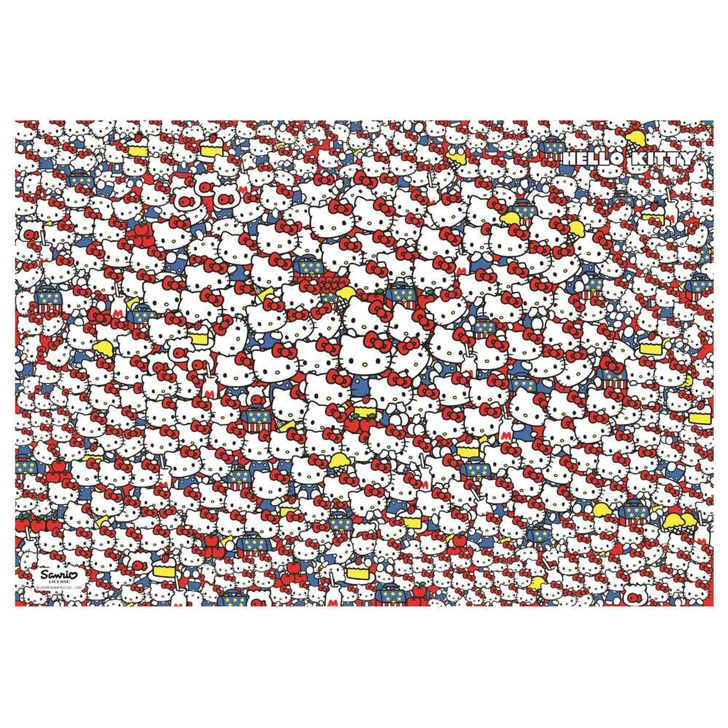 Hello Kitty impossible puzzle 1000 ks produktová fotografia