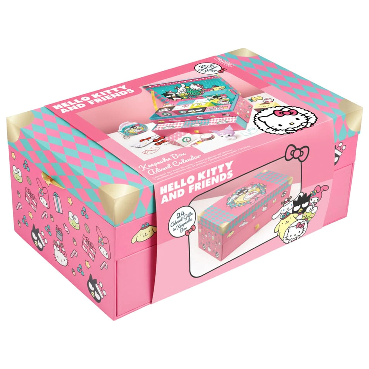 Hello Kitty Adventný kalendár Pamätná krabička produktová fotografia