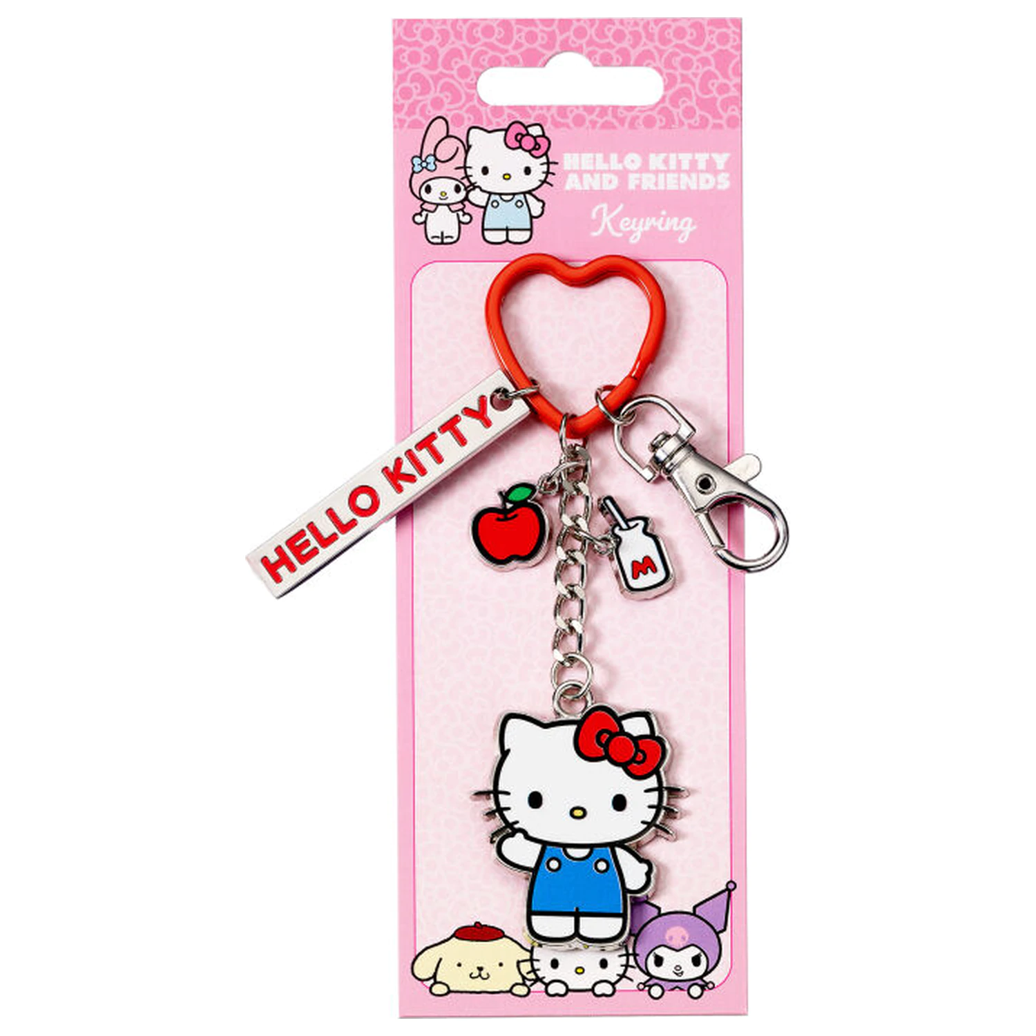 Hello Kitty prívesok na kľúče s Hello Kitty Charms produktová fotografia