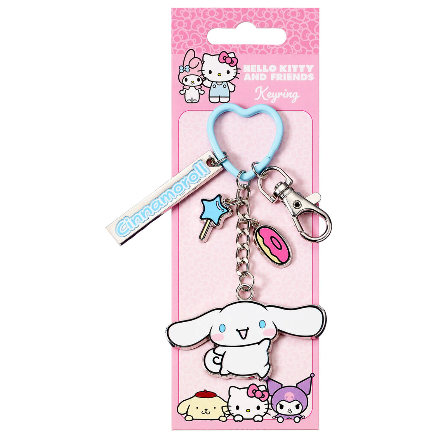 Hello Kitty Key Chain s Cinnamoroll Charms produktová fotografia
