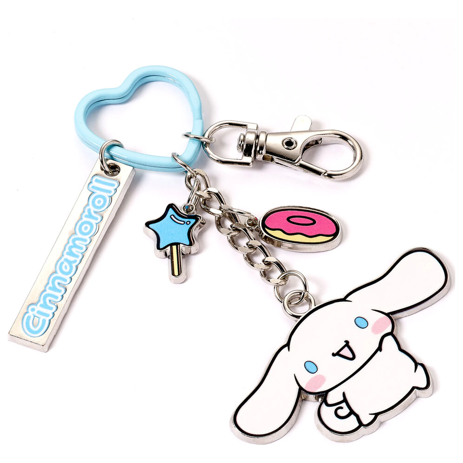 Hello Kitty Key Chain s Cinnamoroll Charms produktová fotografia