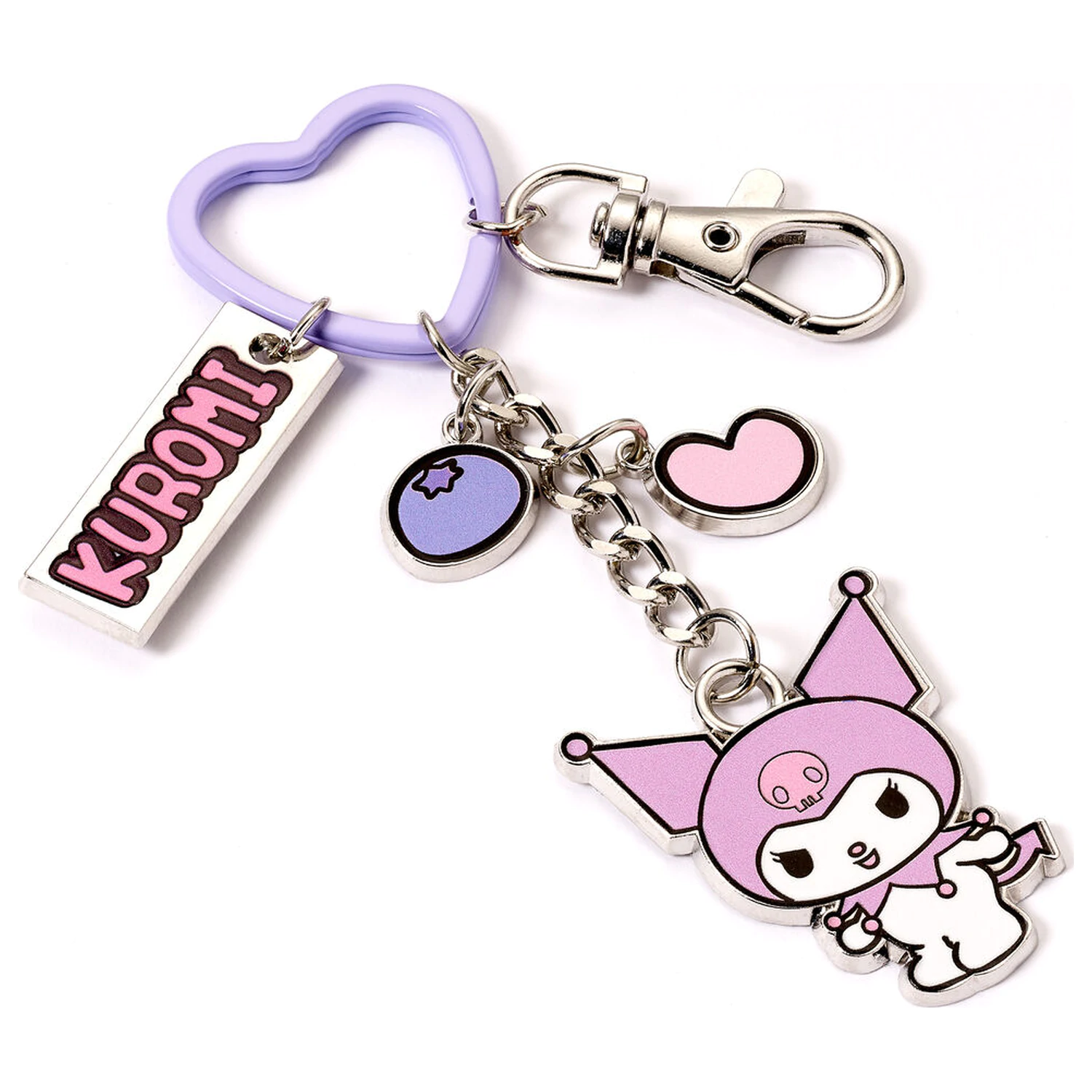 Hello Kitty Kľúčenka s Kuromi Charms 15 cm produktová fotografia