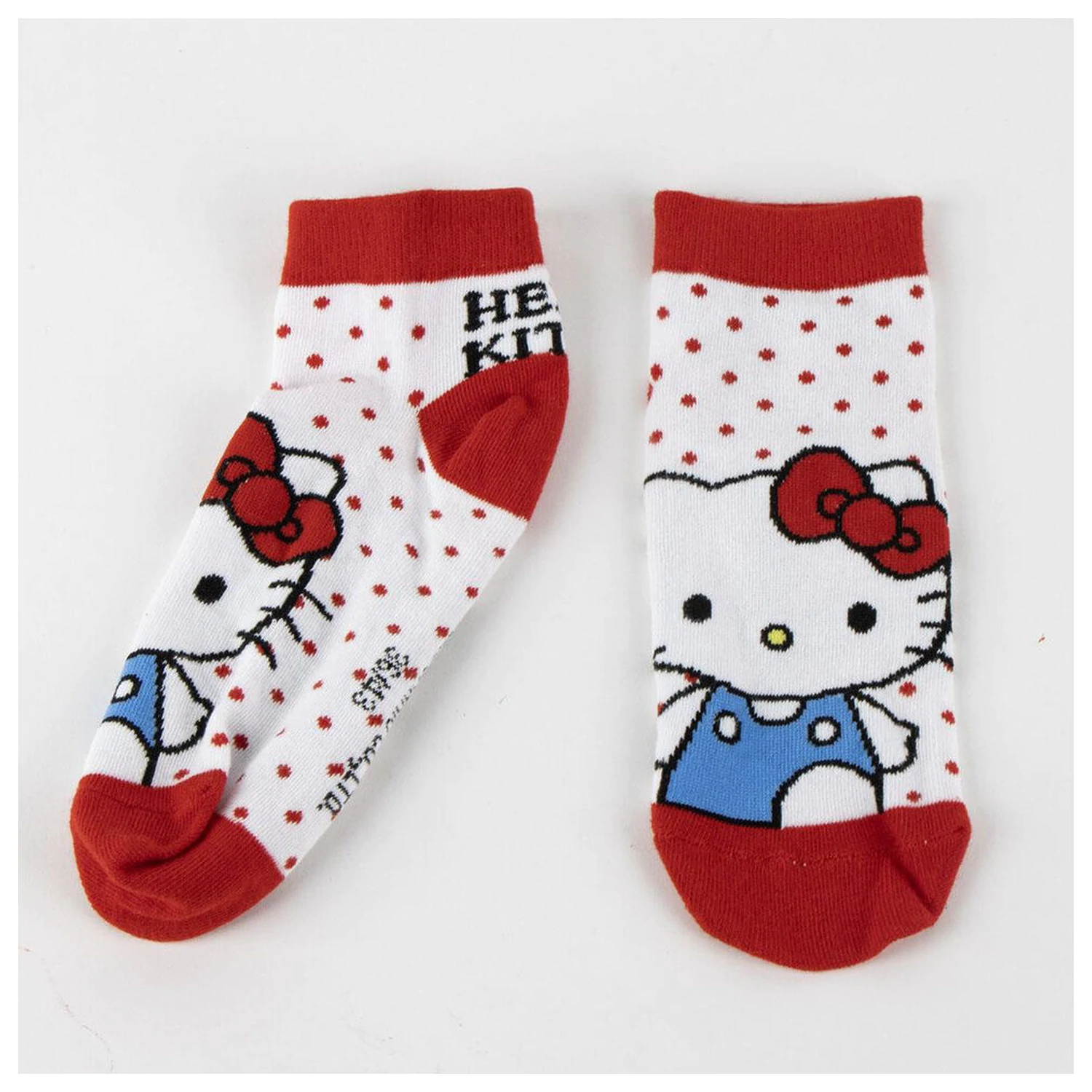Hello Kitty Kuromi dospelá sada 2 párov ponožiek produktová fotografia