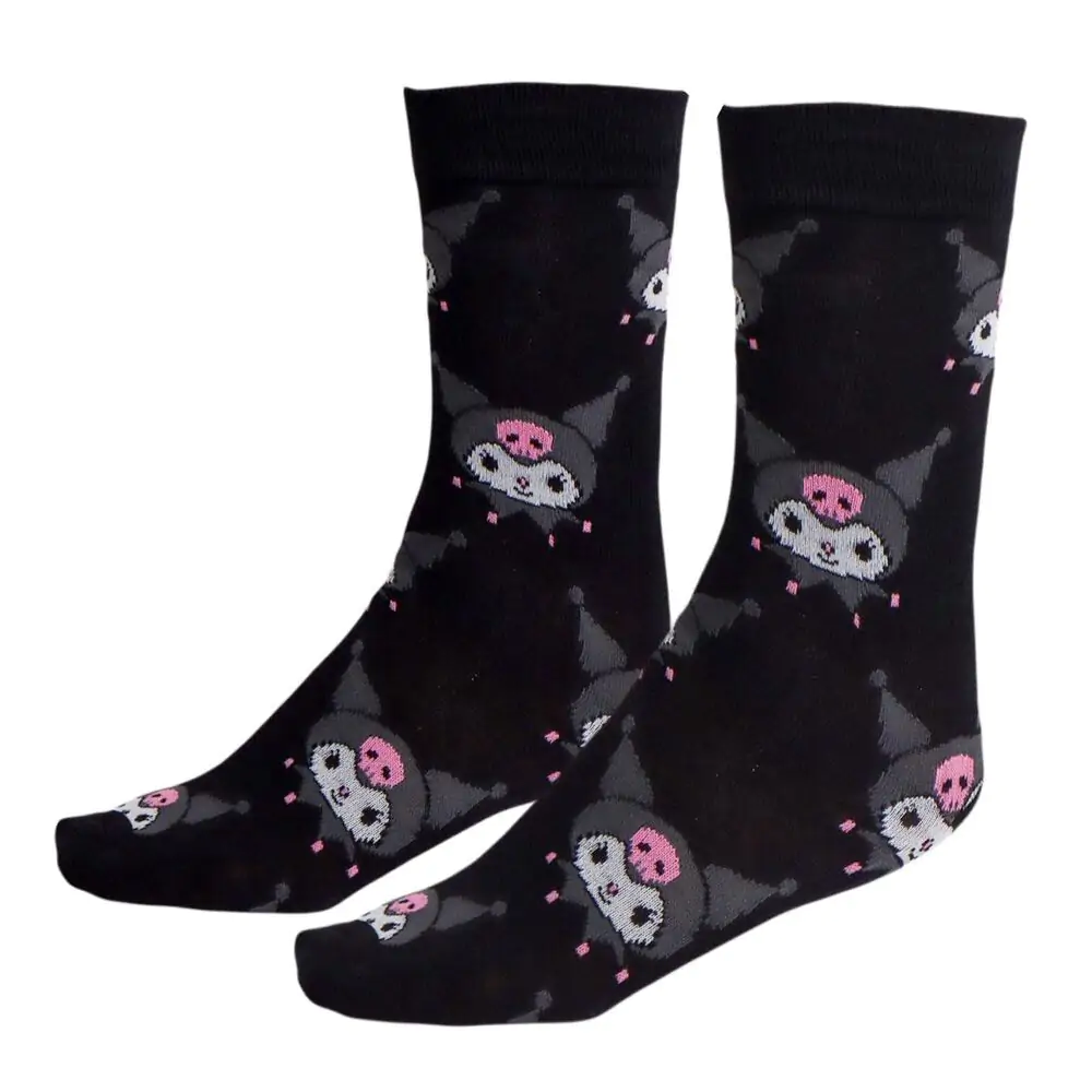 Hello Kitty Kuromi balenie 3 páry ponožiek pre dospelých produktová fotografia