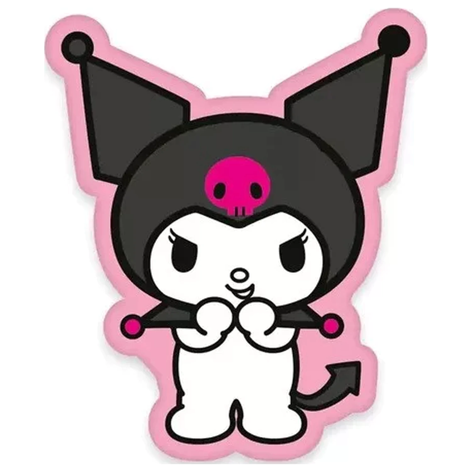 Hello Kitty Kuromi 3D tvarovaný vankúš, dekoratívny vankúš 40 cm produktová fotografia