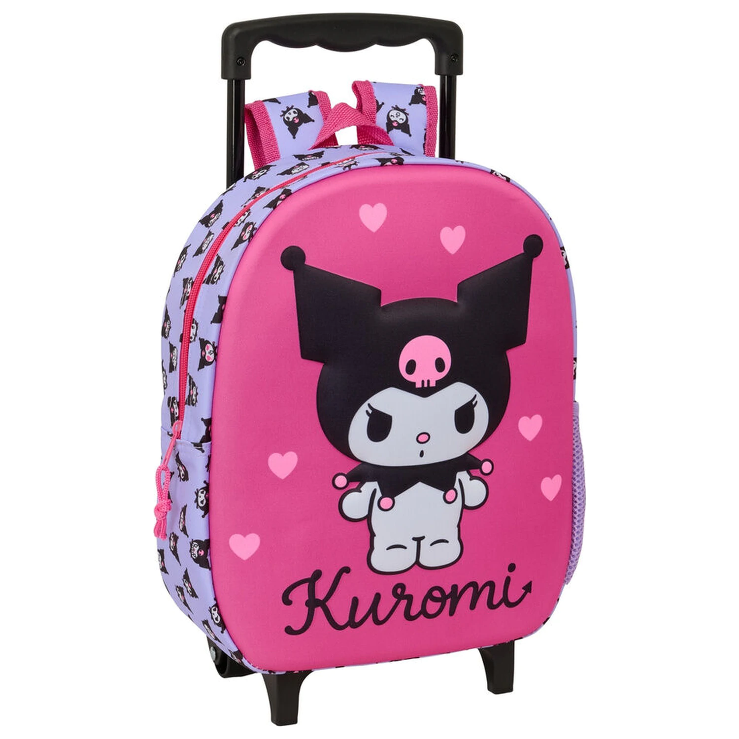 Hello Kitty Kuromi 3D trolley 33 cm produktová fotografia