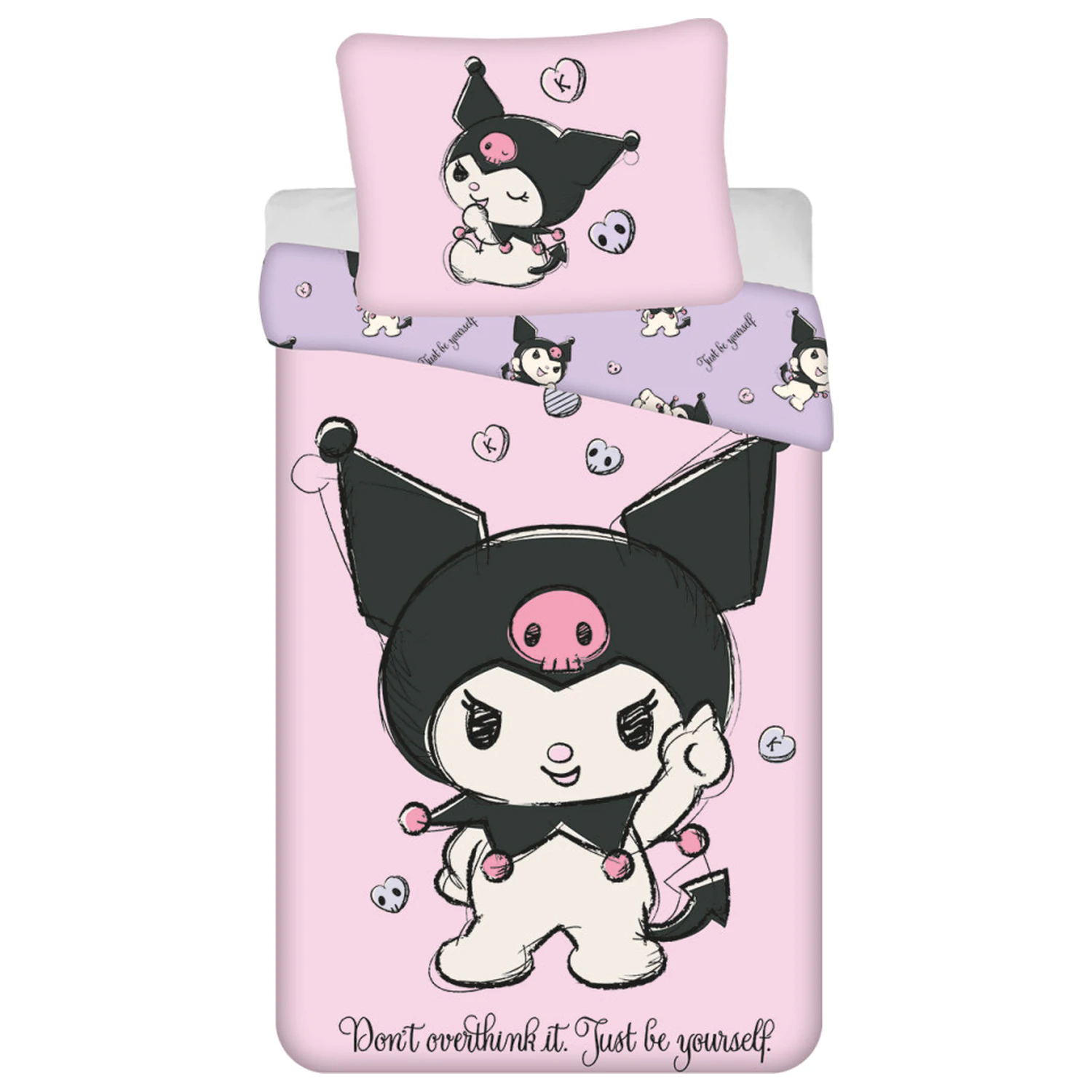 Hello Kitty Kuromi Be Yourself obliečka na perinu produktová fotografia