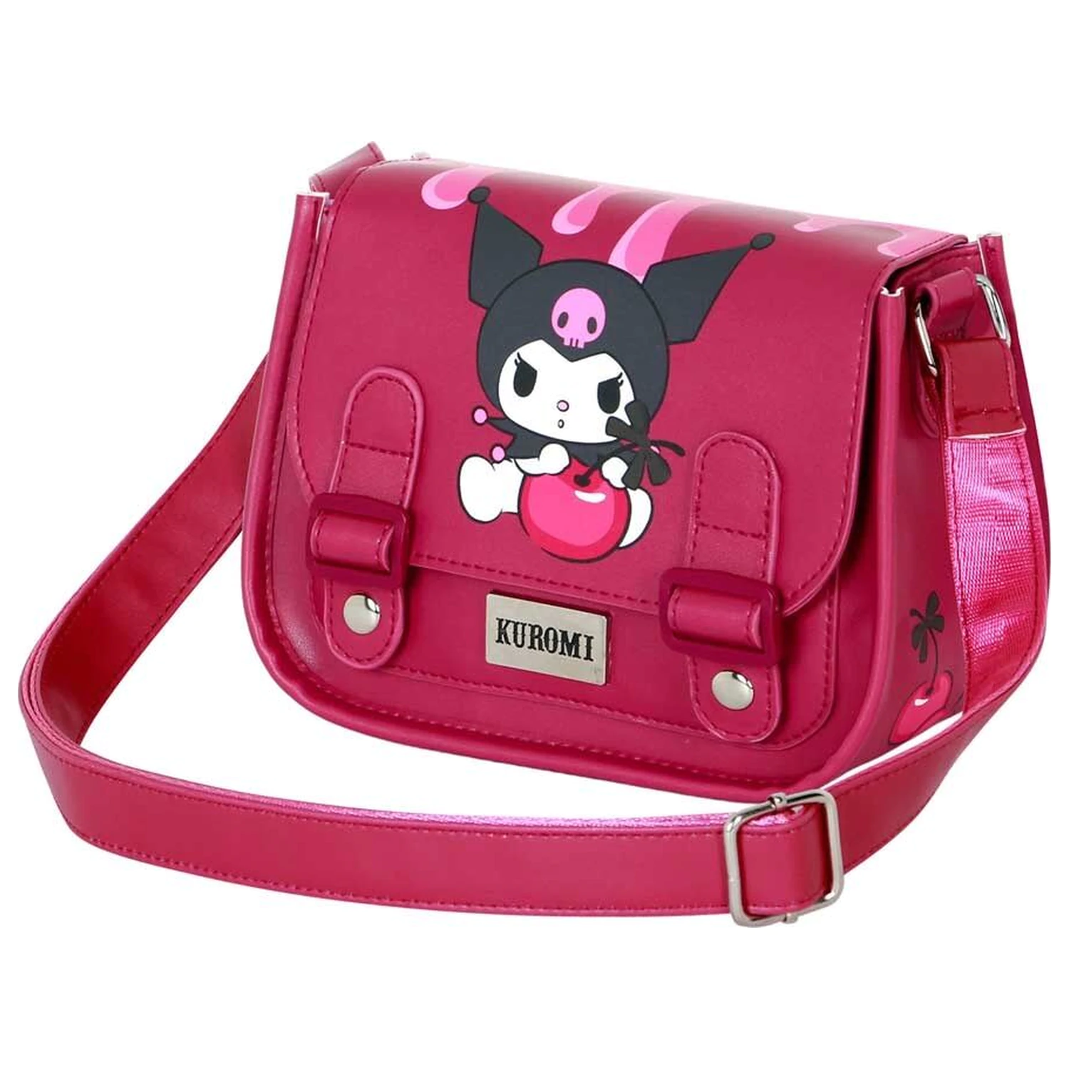 Hello Kitty Kuromi Cherry taška cez rameno produktová fotografia