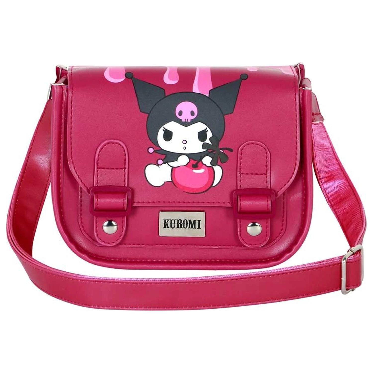 Hello Kitty Kuromi Cherry taška cez rameno produktová fotografia