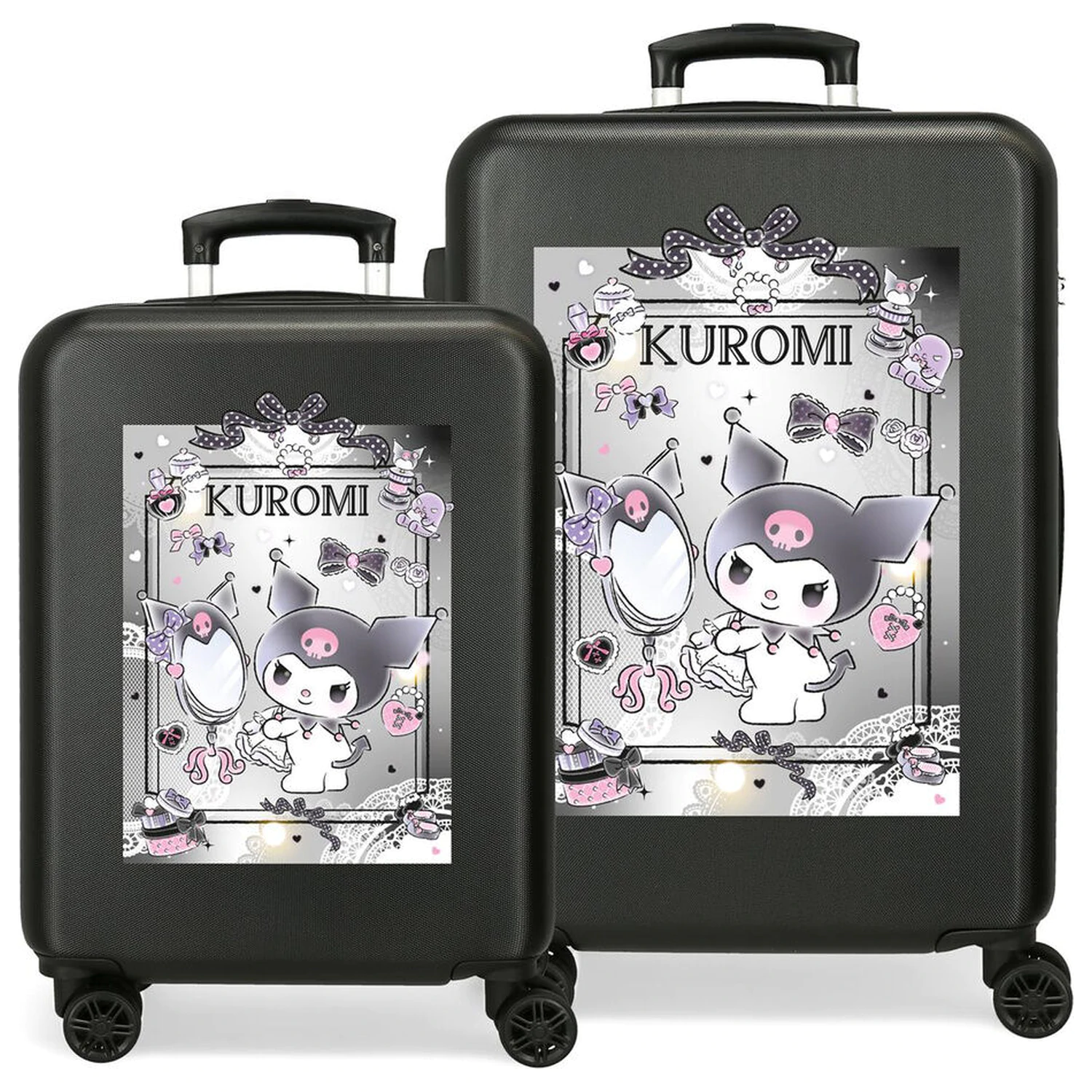 Hello Kitty Kuromi Dream Closer Set 2 ABS kufrov na kolieskach 55-65cm produktová fotografia