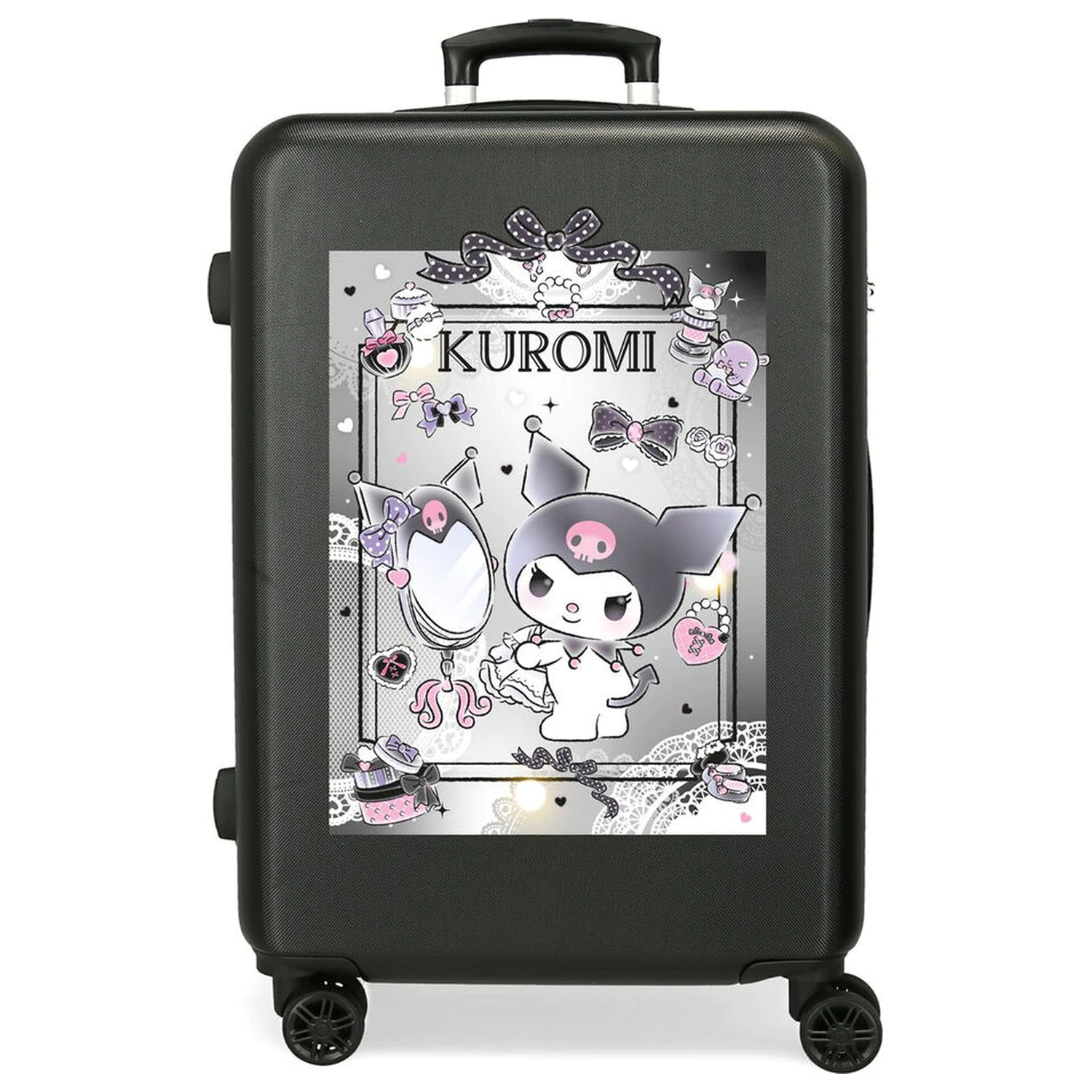 Hello Kitty Kuromi Dream Closer rozšíriteľný ABS cestovný kufor na kolieskach 65 cm produktová fotografia