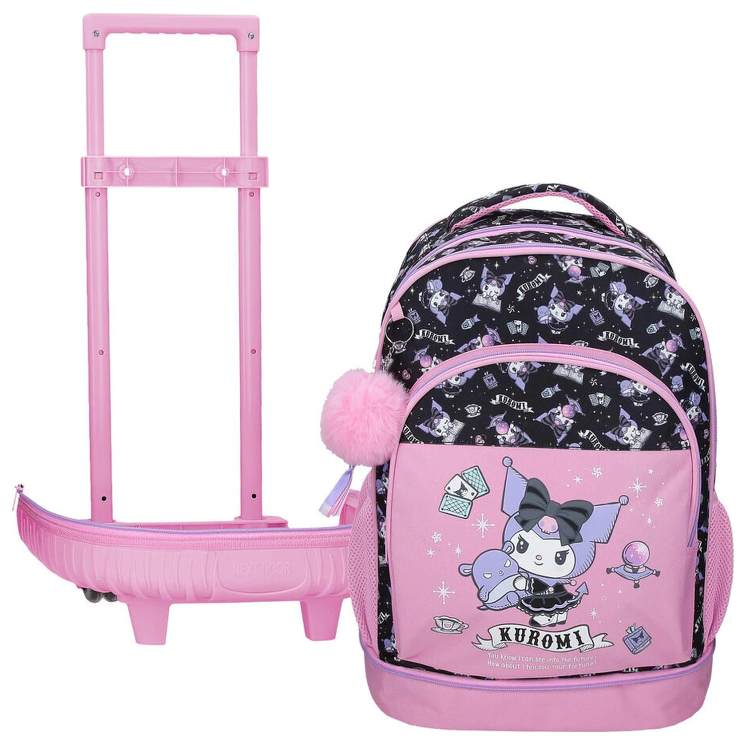 Hello Kitty Kuromi Fortune Telling extraible kompaktný vozík 43 cm produktová fotografia