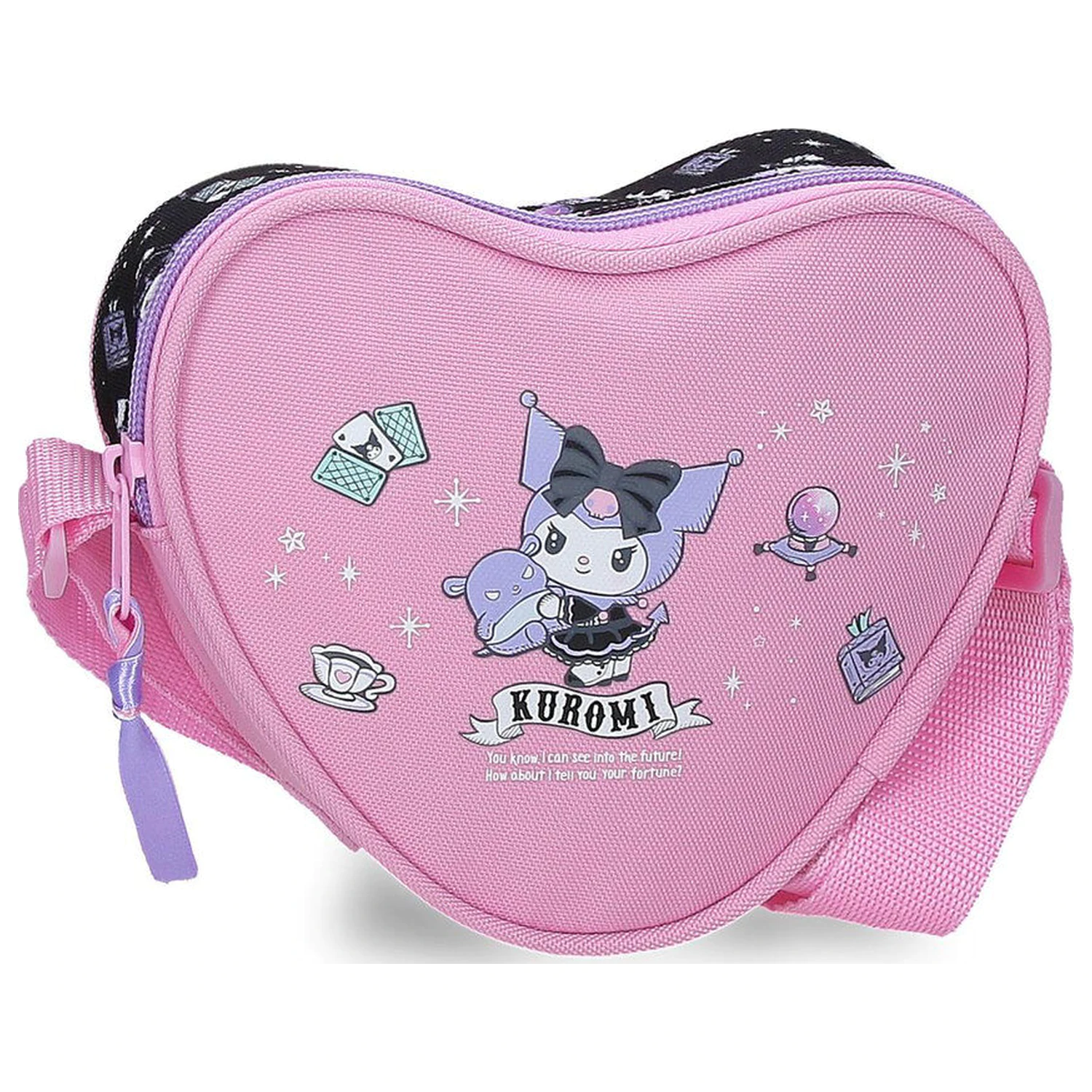 Hello Kitty Kuromi Fortune Telling taška cez rameno produktová fotografia