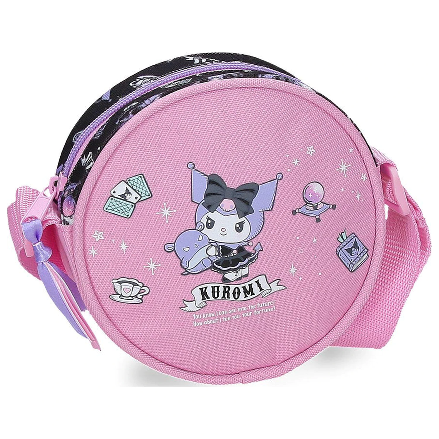 Hello Kitty Kuromi Fortune Telling taška cez rameno produktová fotografia
