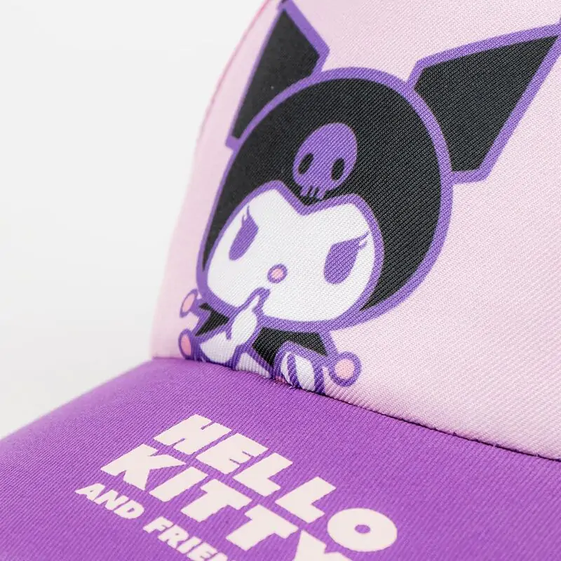 Hello Kitty Kuromi detská baseballová čiapka produktová fotografia
