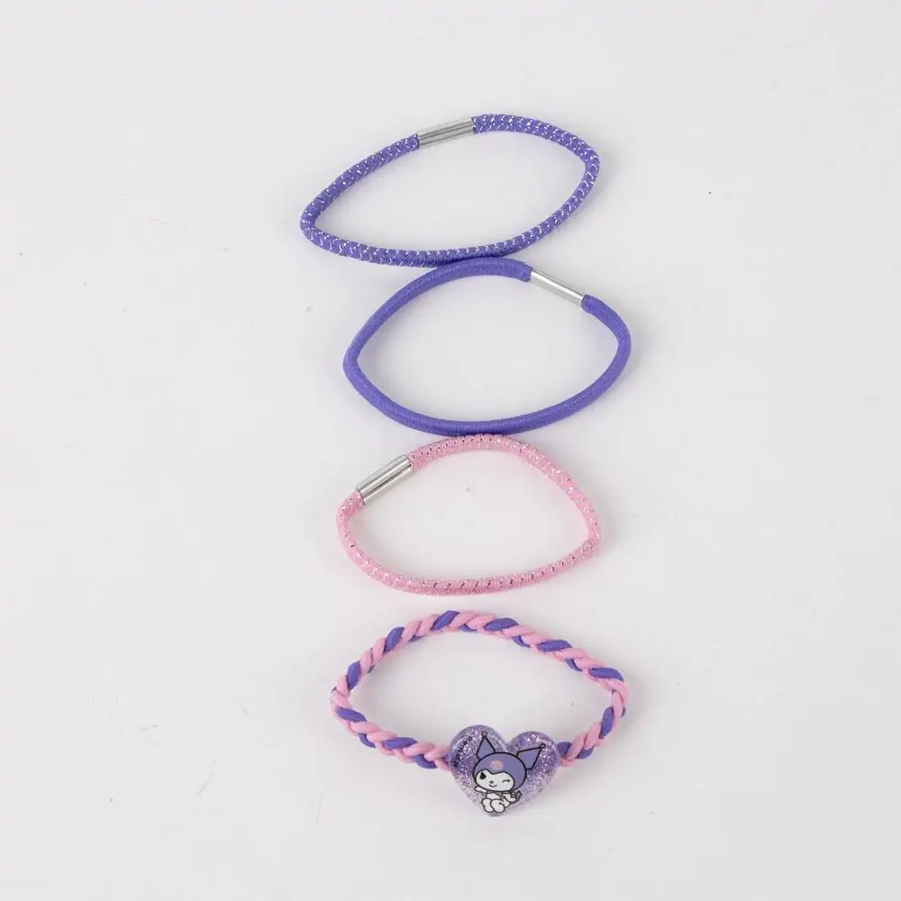 Hello Kitty Kuromi sada vlasových doplnkov produktová fotografia