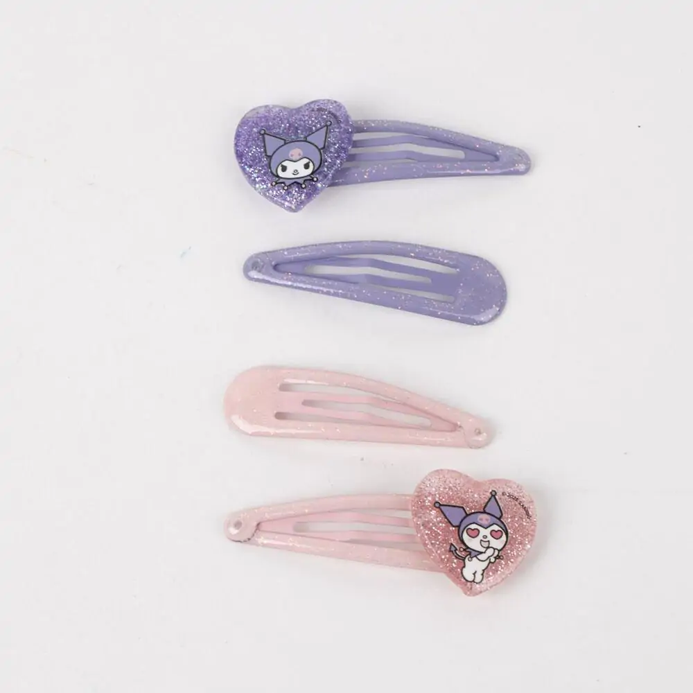 Hello Kitty Kuromi sada vlasových doplnkov produktová fotografia