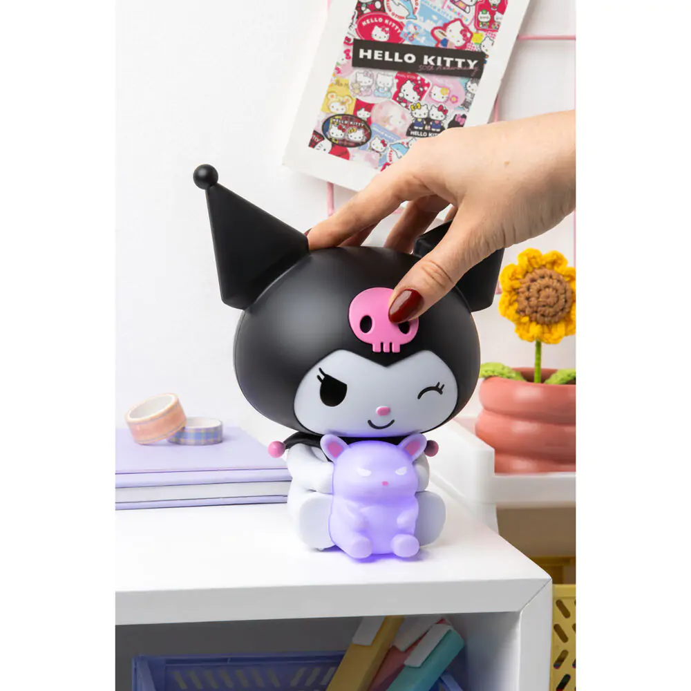 Hello Kitty Kuromi lampa 16 cm produktová fotografia