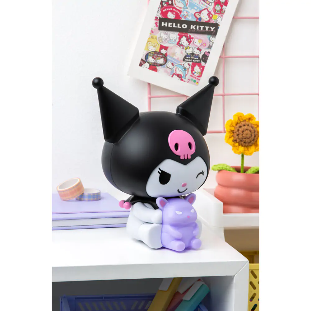 Hello Kitty Kuromi lampa 16 cm produktová fotografia