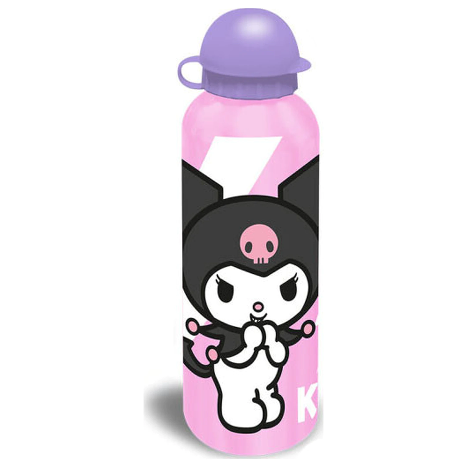 Hello Kitty Kuromi Ružová Hliníková Fľaša na Pitie s Uzáverom 500 ml produktová fotografia